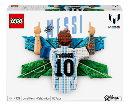 Klocki LEGO® LEGO EDITIONS 43018 Lionel Messi — cieszynka
